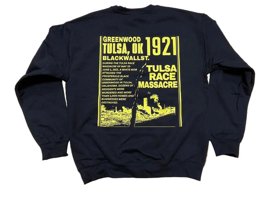 “BWS” Massacre on Greenwood sweatshirt