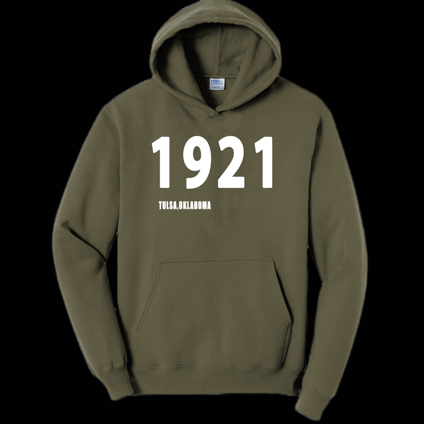 1921 Hoodie (White Lettering)