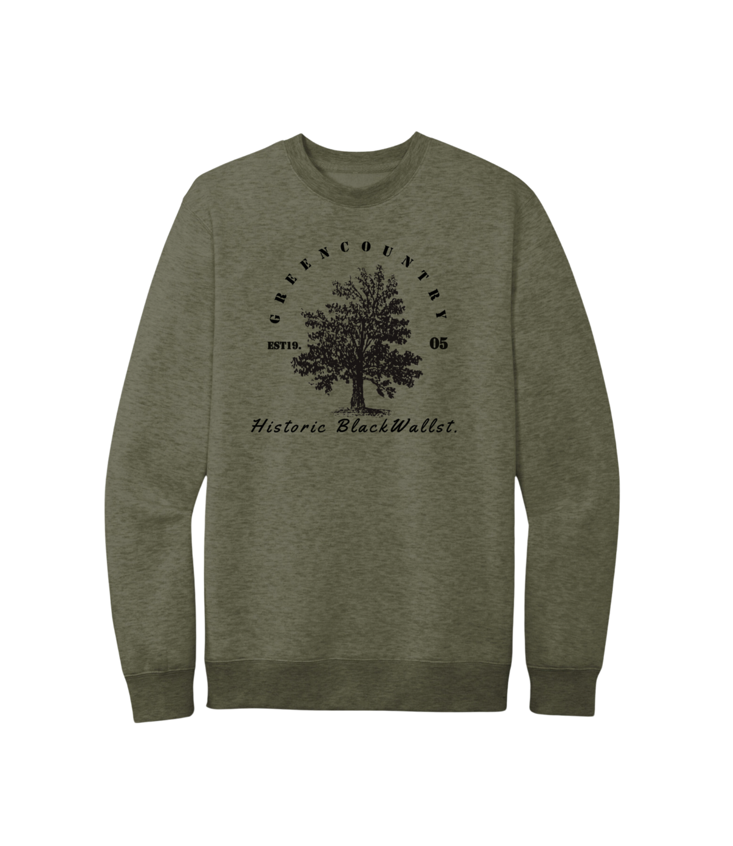 Green country sweatshirt