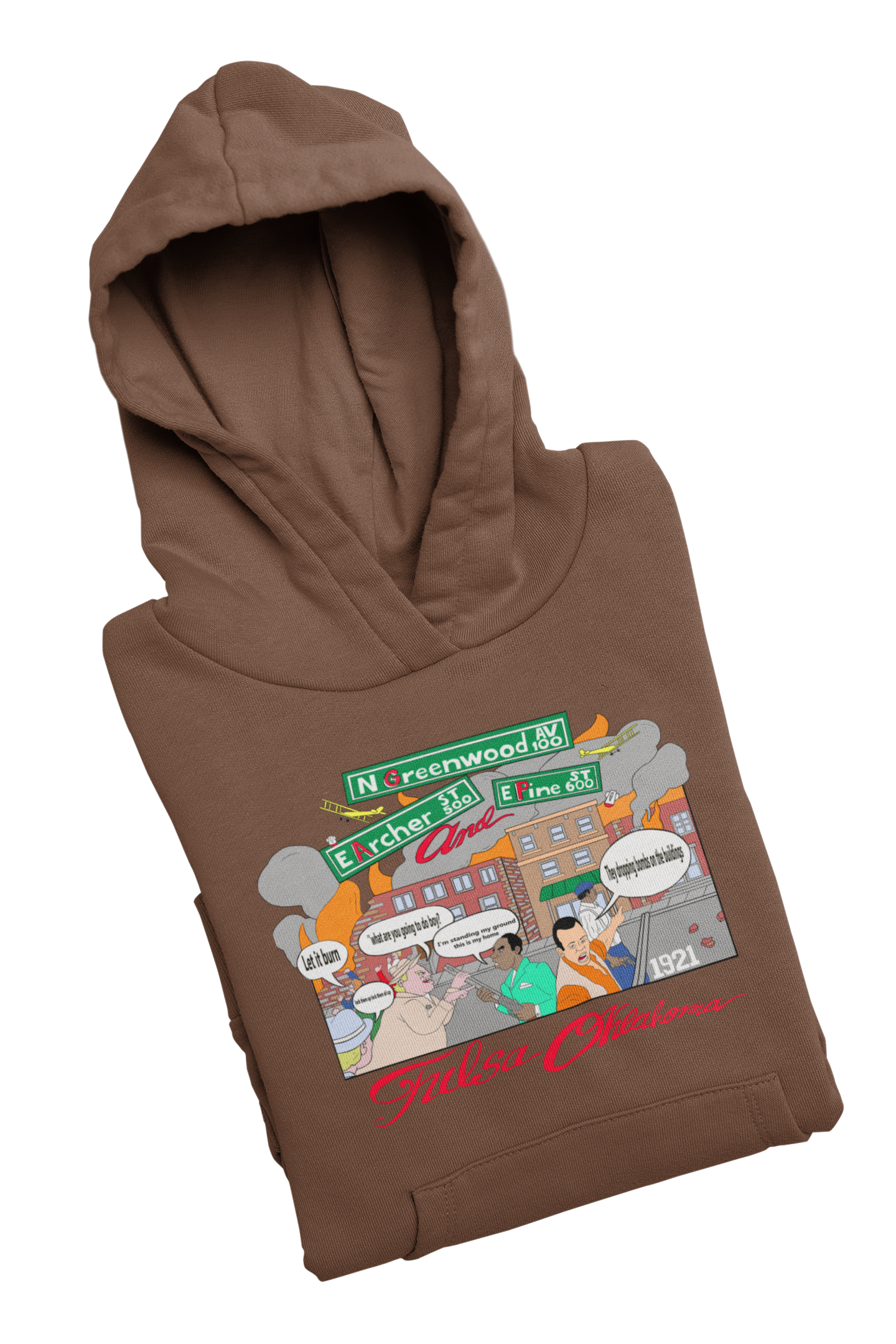 Greenwood & Archer Cartoon Hoodie
