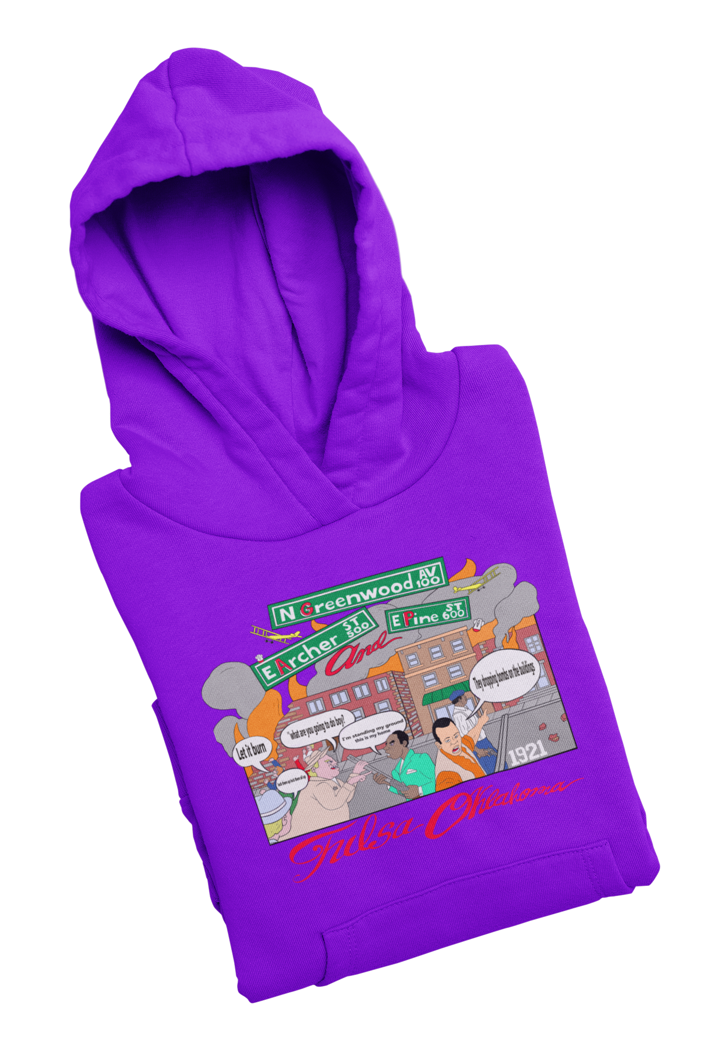 Greenwood & Archer Cartoon Hoodie
