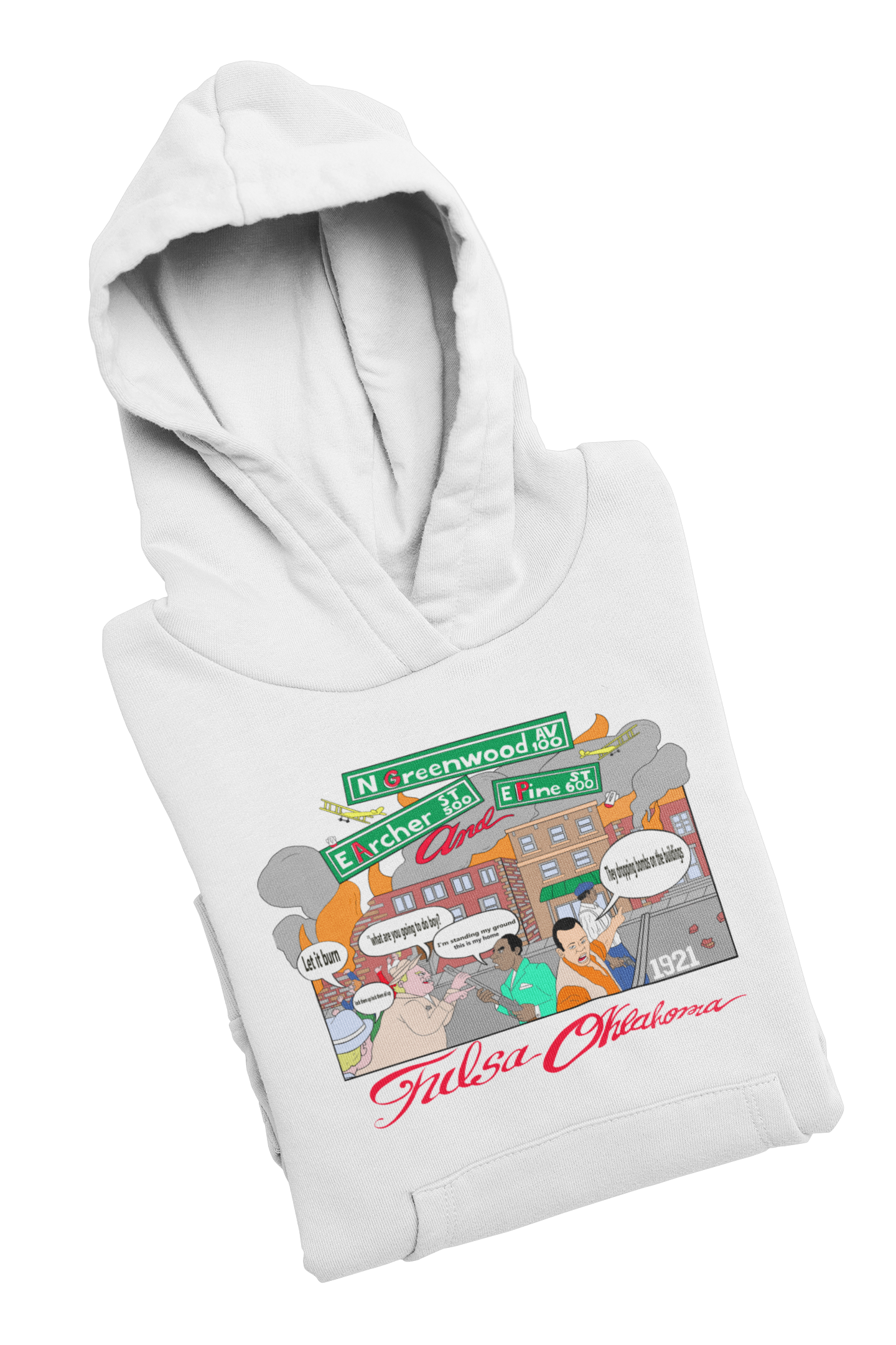 Greenwood & Archer Cartoon Hoodie