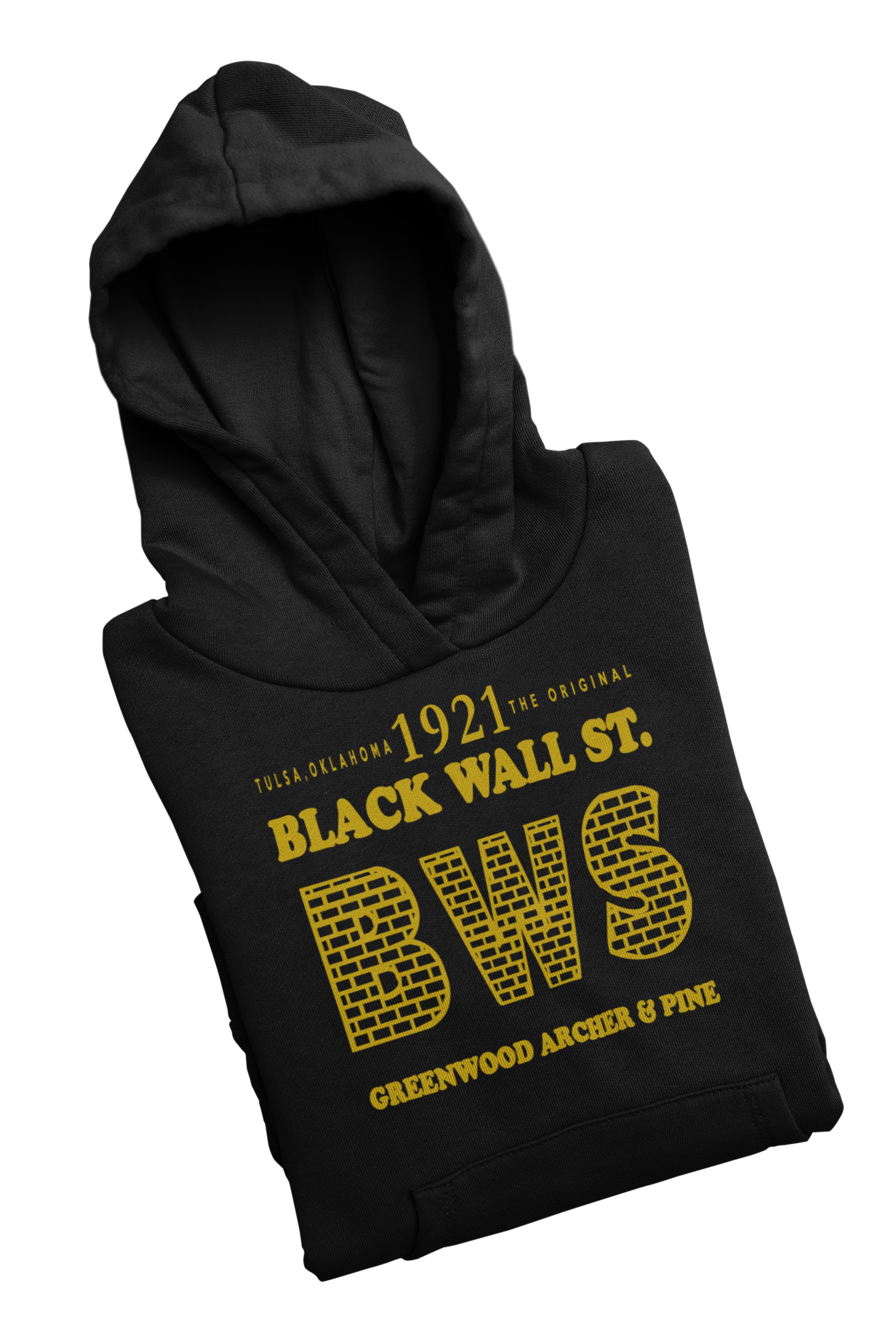 1921 Original Black Wall Street Hoodie