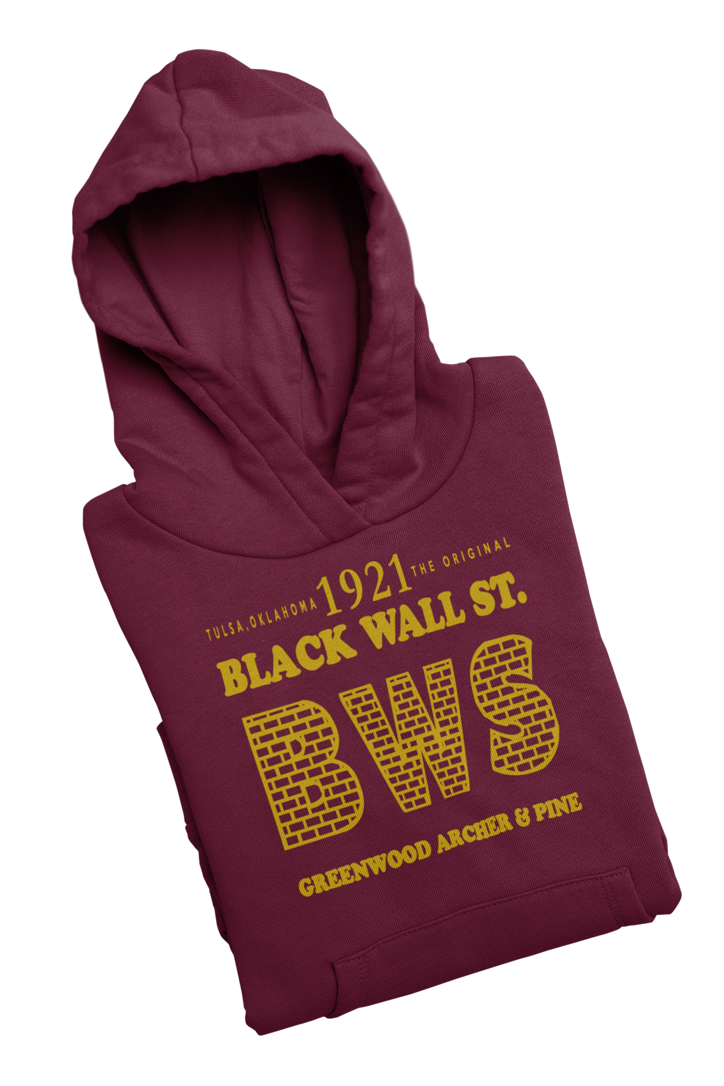 1921 Original Black Wall Street Hoodie