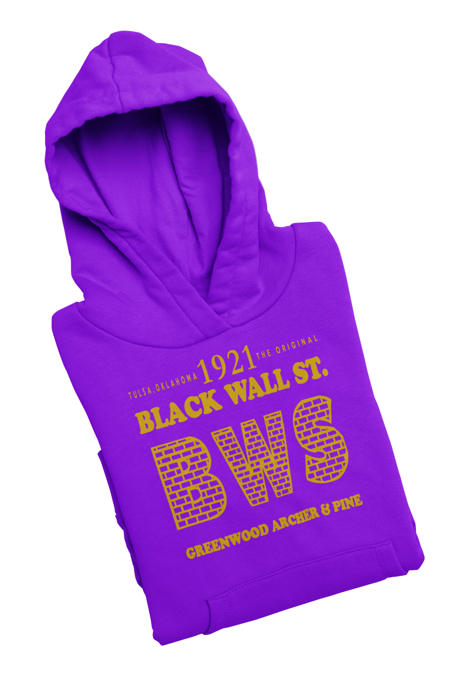 1921 Original Black Wall Street Hoodie