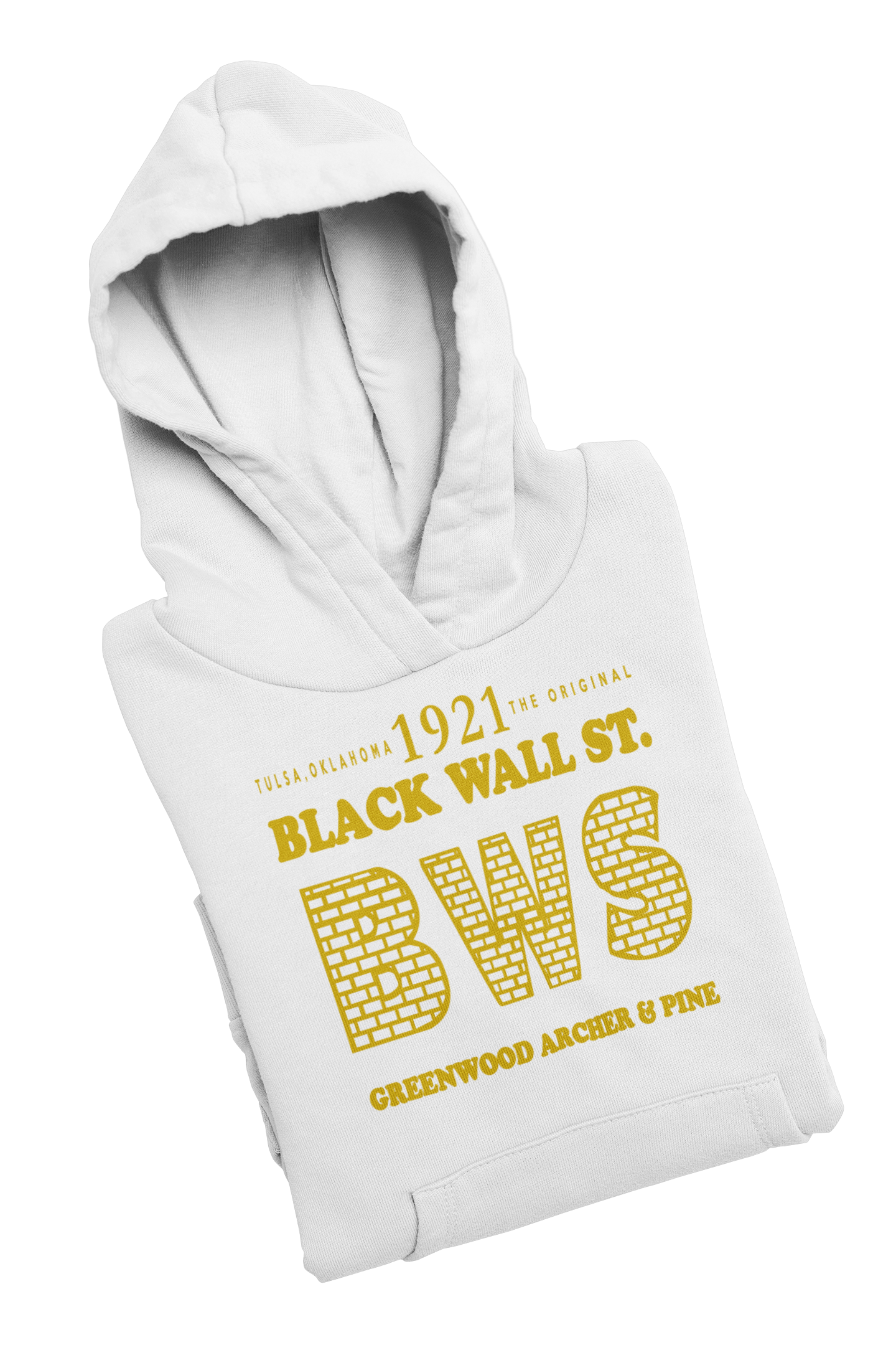1921 Original Black Wall Street Hoodie