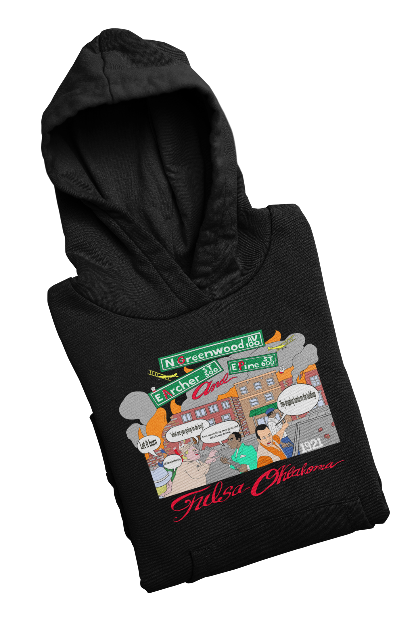 Greenwood & Archer Cartoon Hoodie