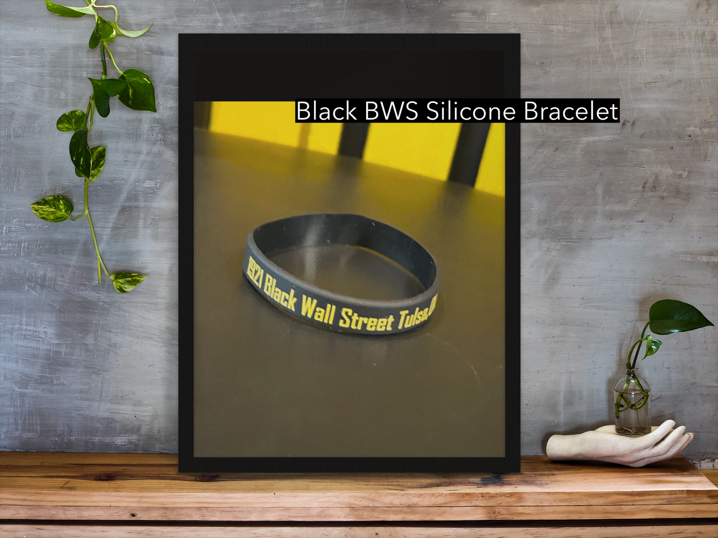 Black Wall Street Silicone Bracelets (assorted colors)