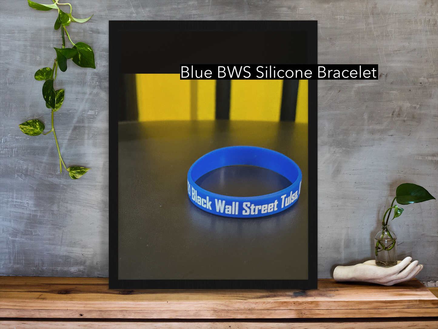Black Wall Street Silicone Bracelets (assorted colors)