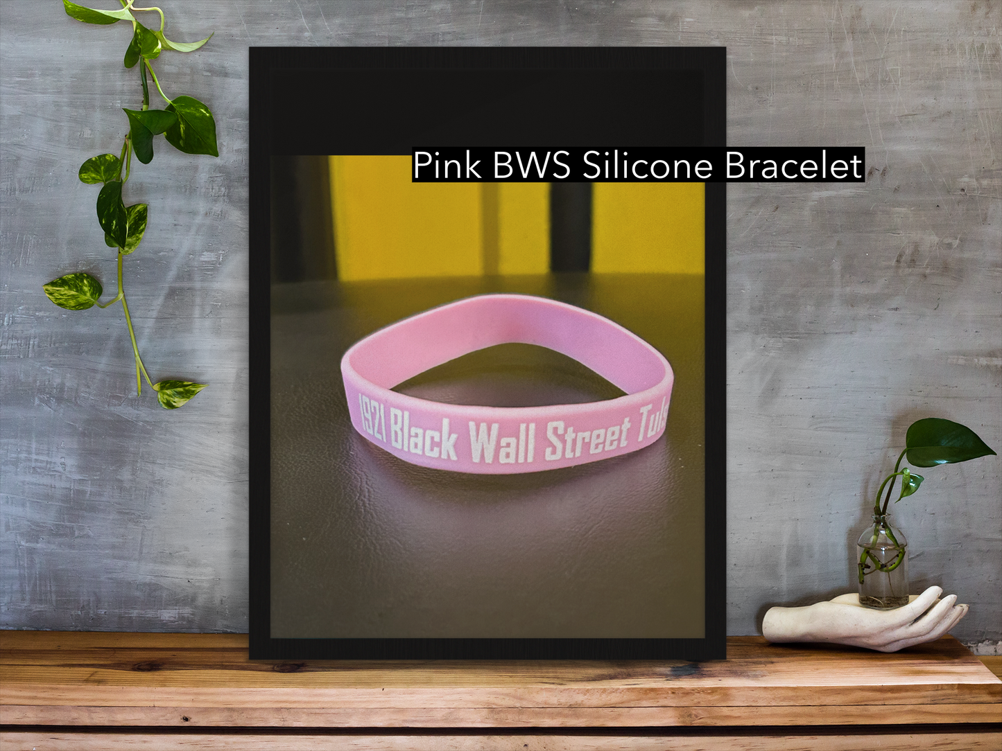 Black Wall Street Silicone Bracelets (assorted colors)