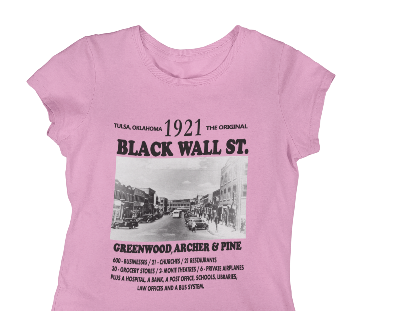 1921 Owners Tee (Black Lettering)