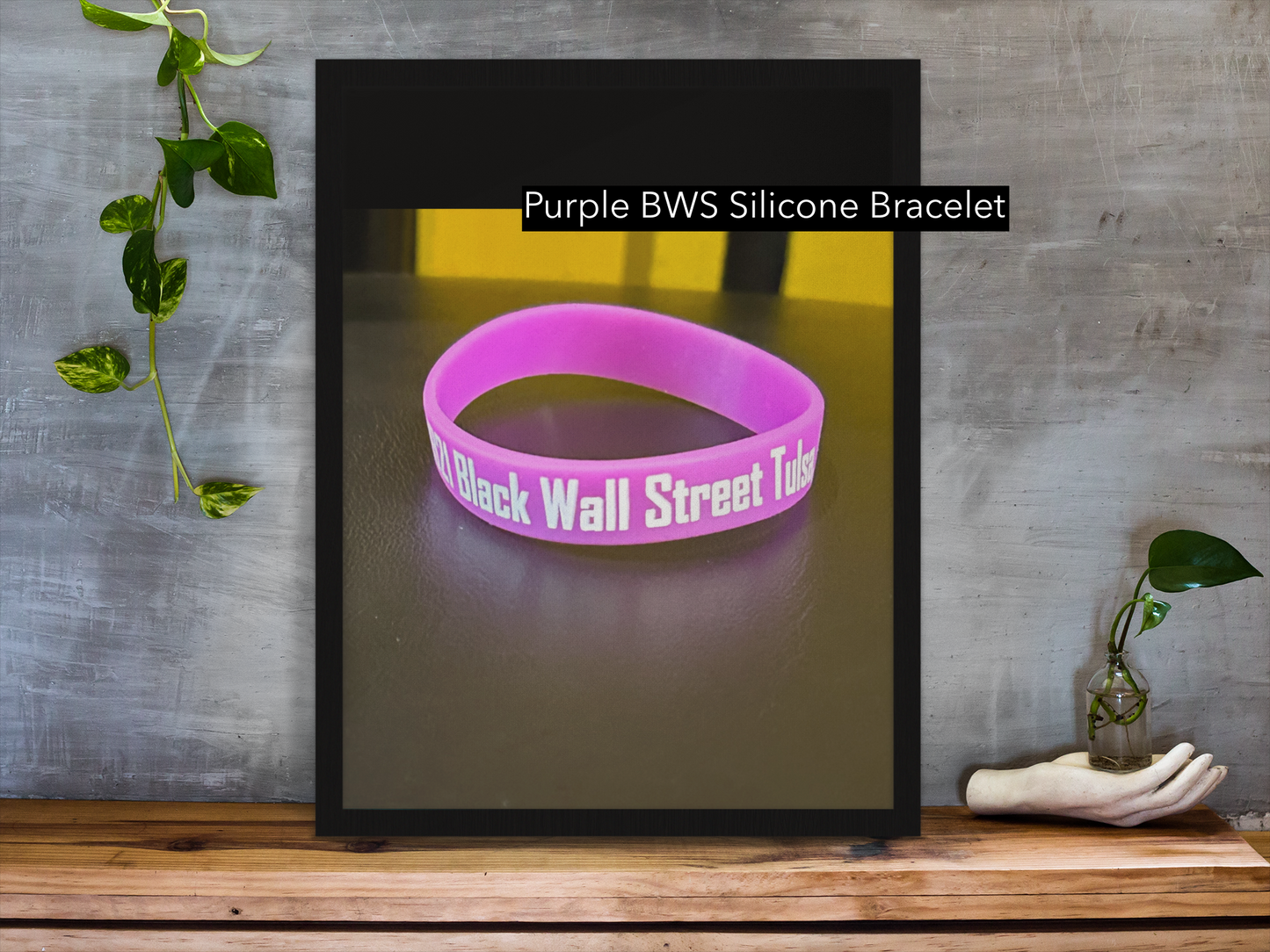 Black Wall Street Silicone Bracelets (assorted colors)