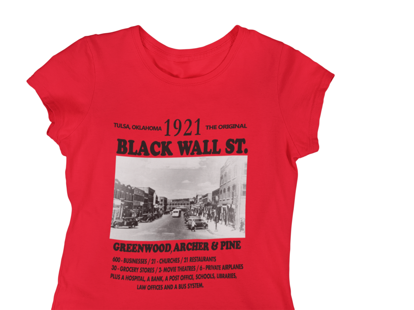 1921 Owners Tee (Black Lettering)