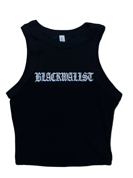 “BWS” Cropped tank top
