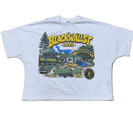 Black Wall Street “City view” vintage street wear
