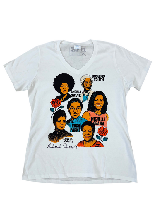 Natural Queens V Neck