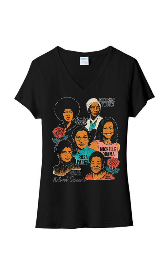 Natural Queens V Neck