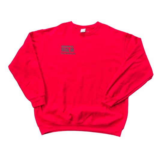 “BWS” Massacre on Greenwood sweatshirt