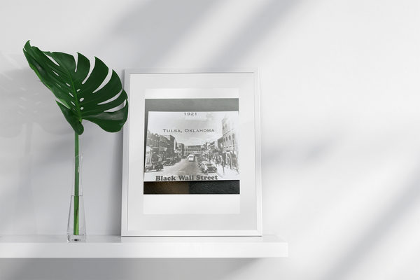 ポストカード 1921 Postcard – Black Wall Street Tees & Souvenirs