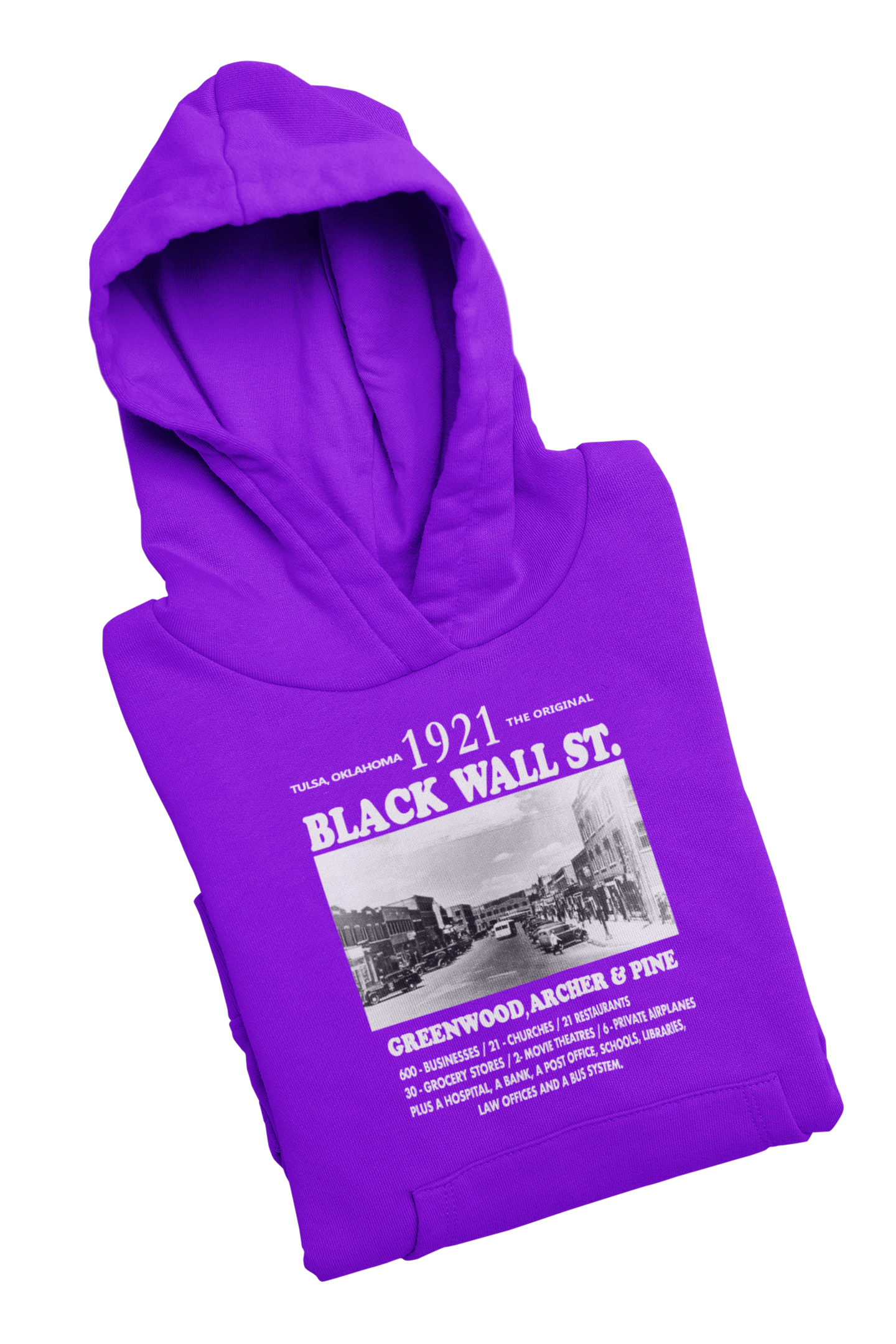 1921 Owners Hoodie (White Lettering)