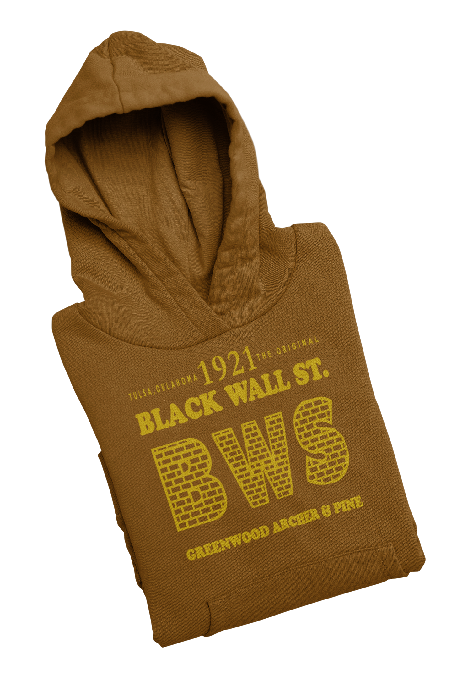 1921 Original Black Wall Street Hoodie