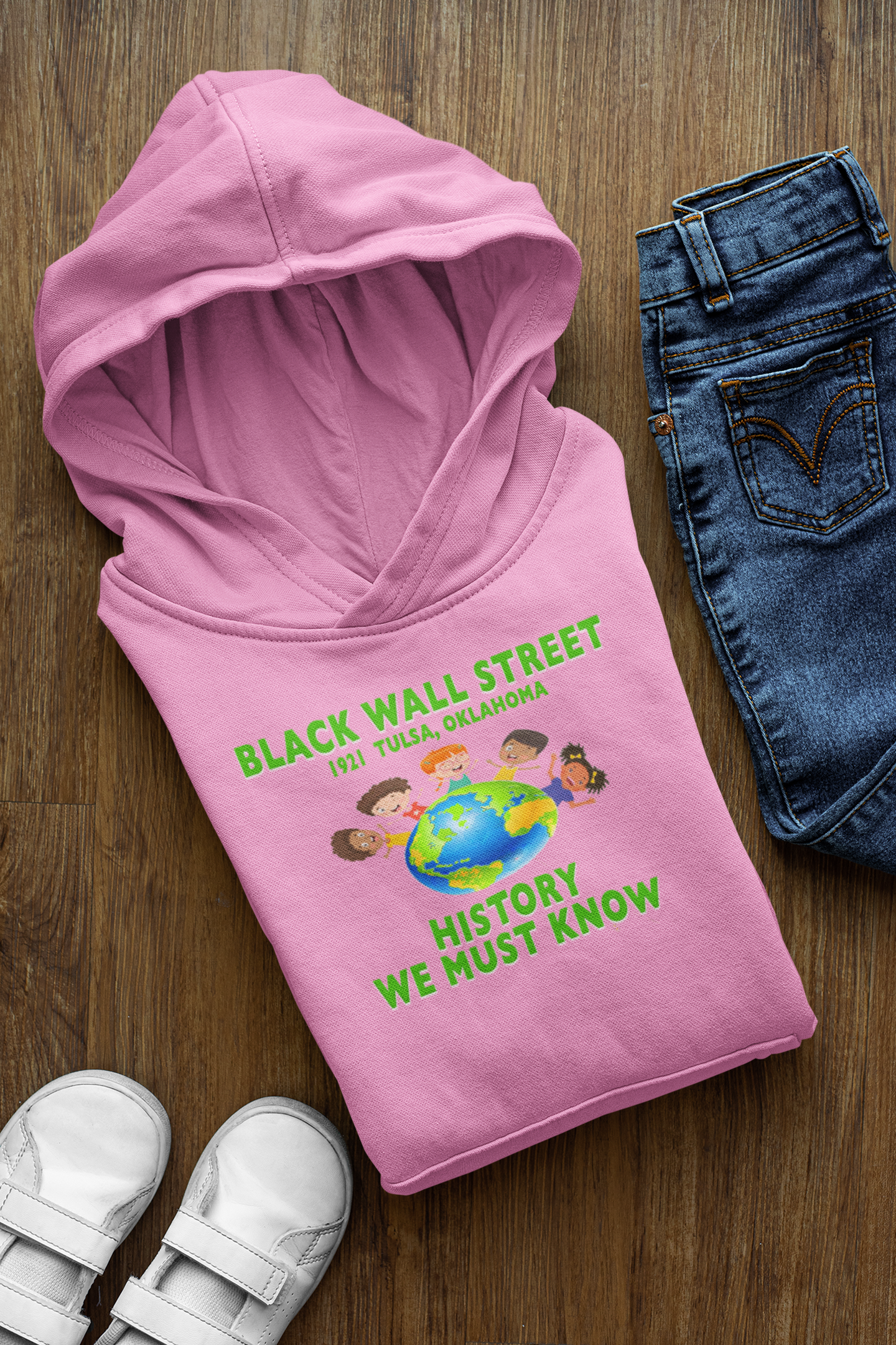 "History We Must Know" Youth Hoodie