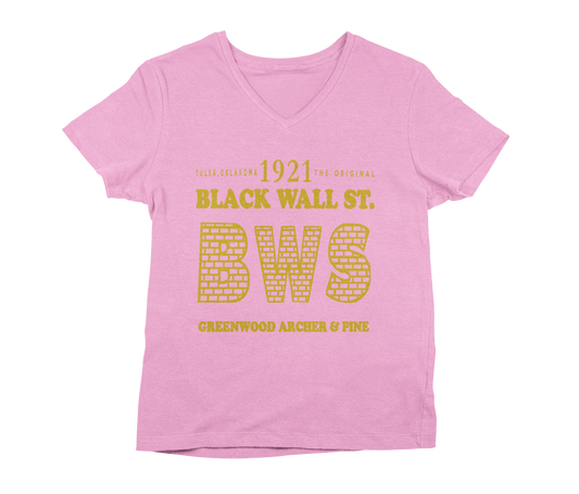 1921 Black Wall Street V Neck