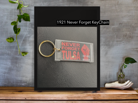 Never Forget Keychain